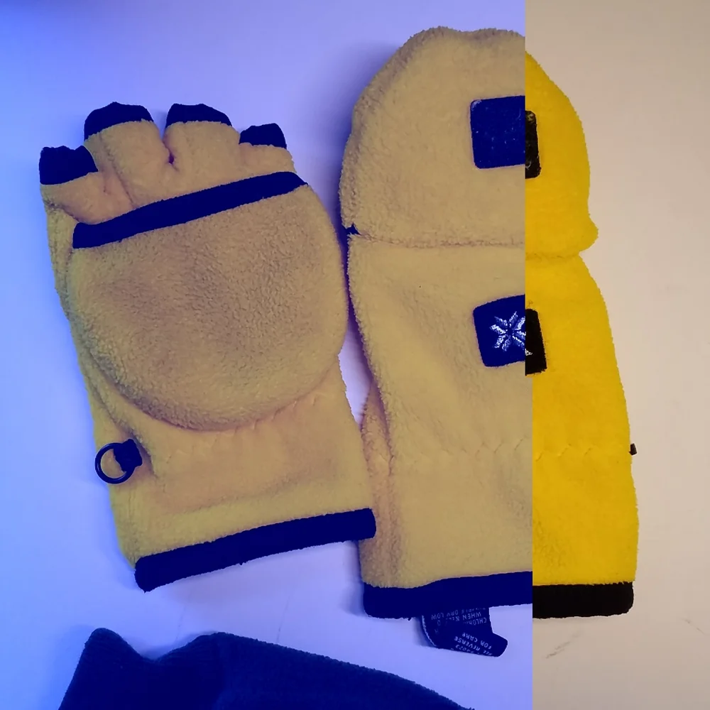3/$25 GAPKids Gloves (SET of 2 pair) S YELLOW / L GREEN